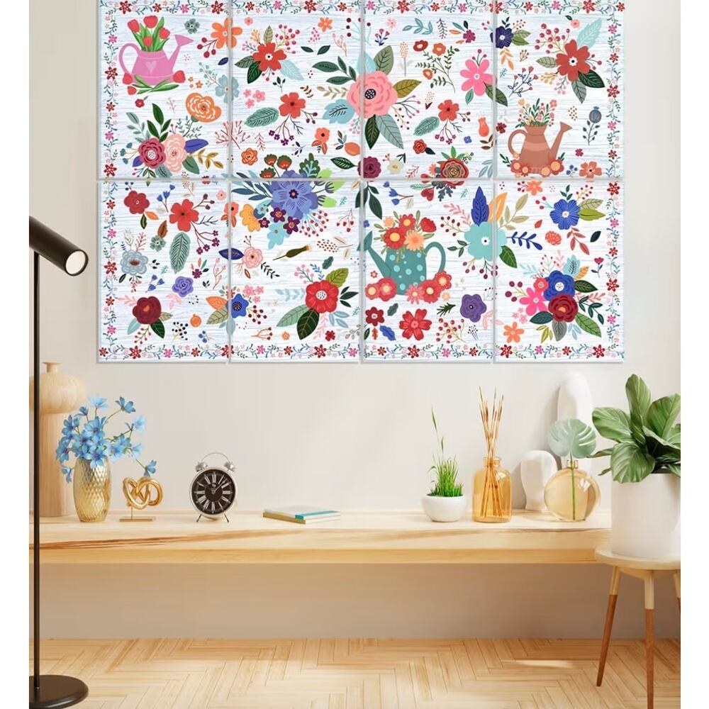 Pack Art Acoustic Panels, 48"X32"Self-adhesive Soundproof Wall Panels